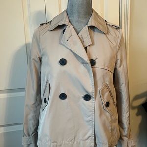 Zara Basic Cropped Trench Size XS